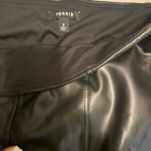Torrid Black Leather Jacket